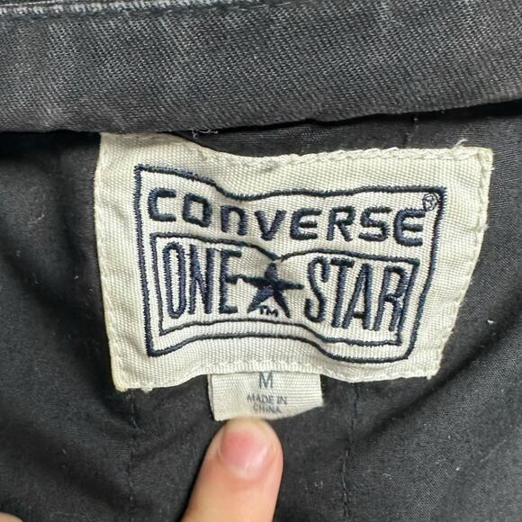 Vintage Converse One Star Men’s Black Utility Jacket - Size M - Picture 6 of 6